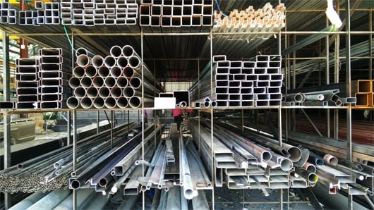 industrial heavy duty steel shelving