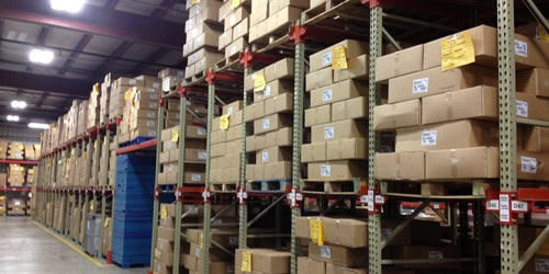 Warehouse storage systems