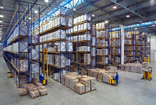 Push Back Pallet Racking