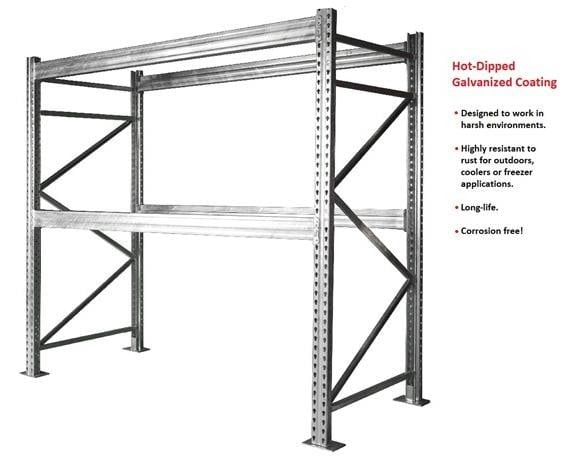 Galvanized Pallet Racks
